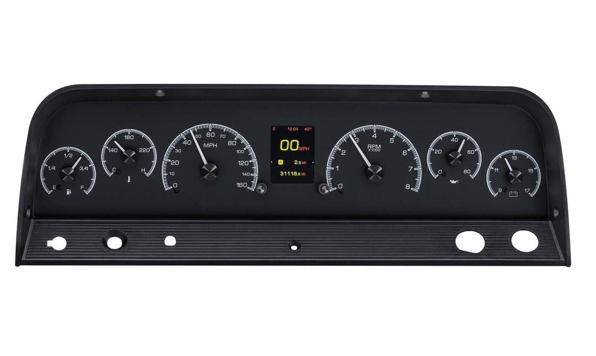 Dakota Digital Dakota Digital HDX Direct-Fit Analog Gauge Systems HDX-64C-PU-K Autofit