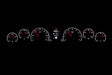 Dakota Digital Dakota Digital HDX Direct-Fit Analog Gauge Systems HDX-64C-PU-K Autofit