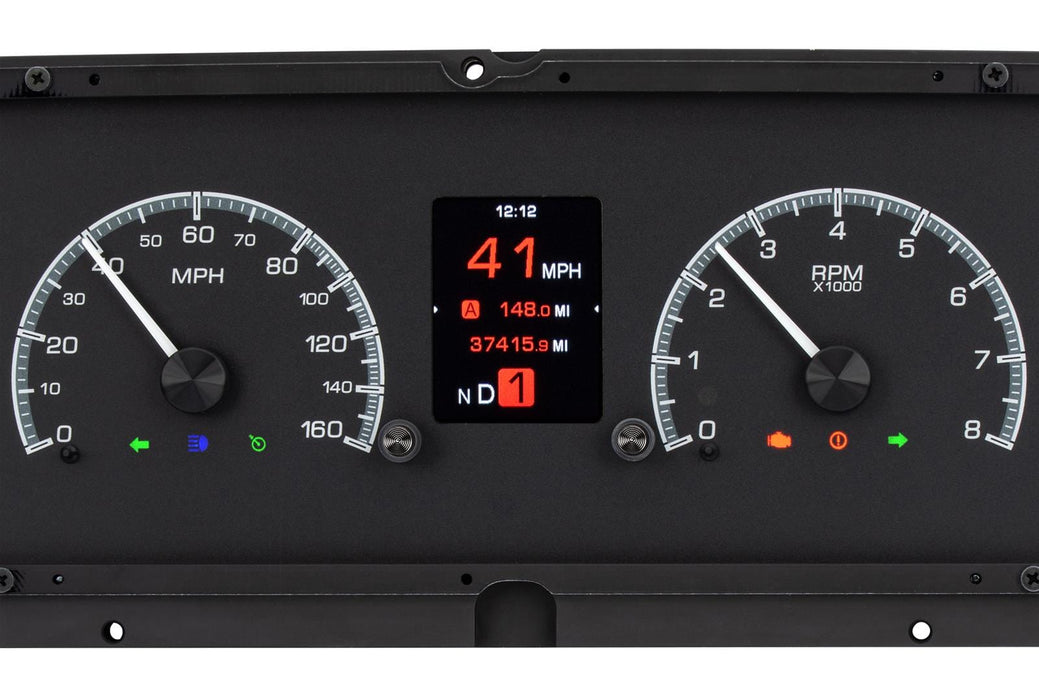 Dakota Digital Dakota Digital HDX Direct-Fit Analog Gauge Systems HDX-64C-PU-K Autofit