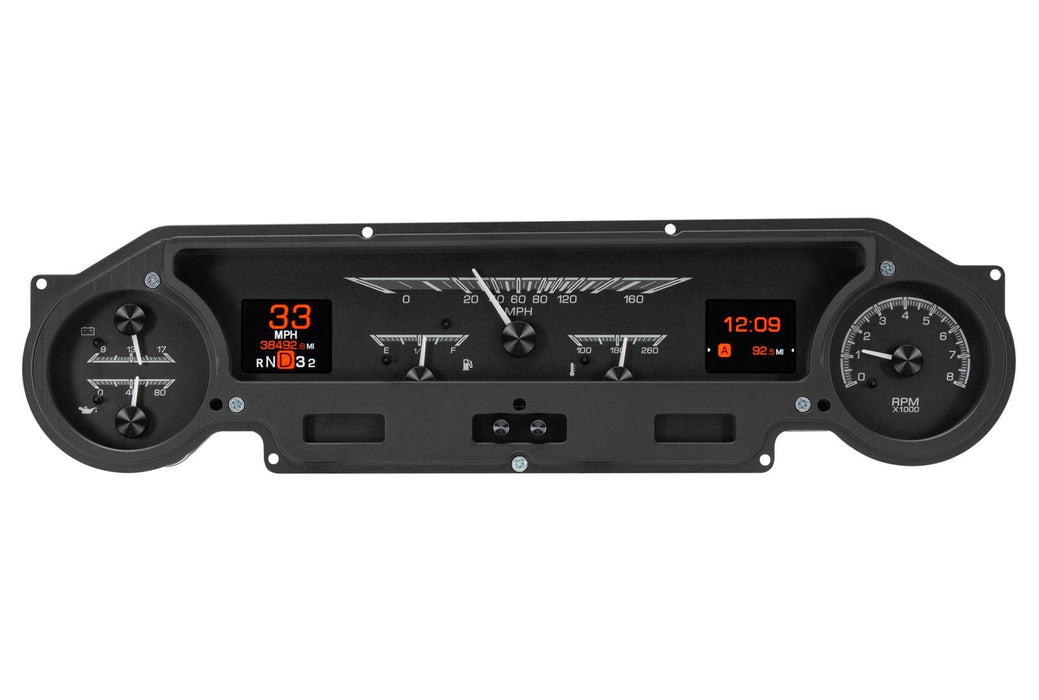 Dakota Digital Dakota Digital HDX Direct-Fit Analog Gauge Systems HDX-64F-FAL-K Autofit