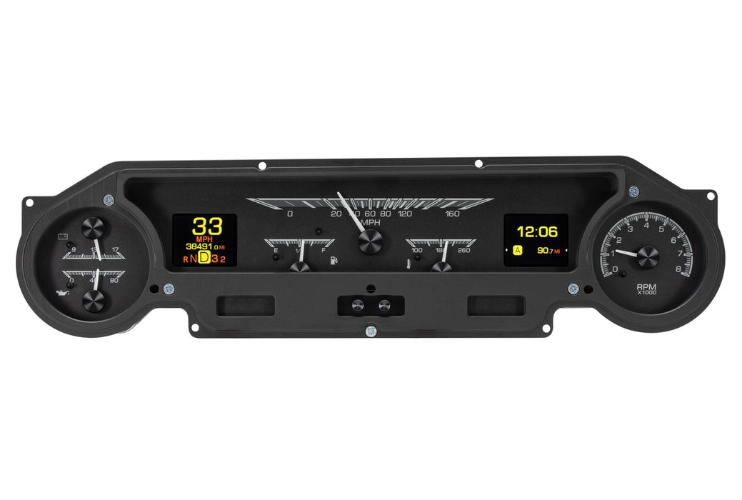 Dakota Digital Dakota Digital HDX Direct-Fit Analog Gauge Systems HDX-64F-FAL-K Autofit