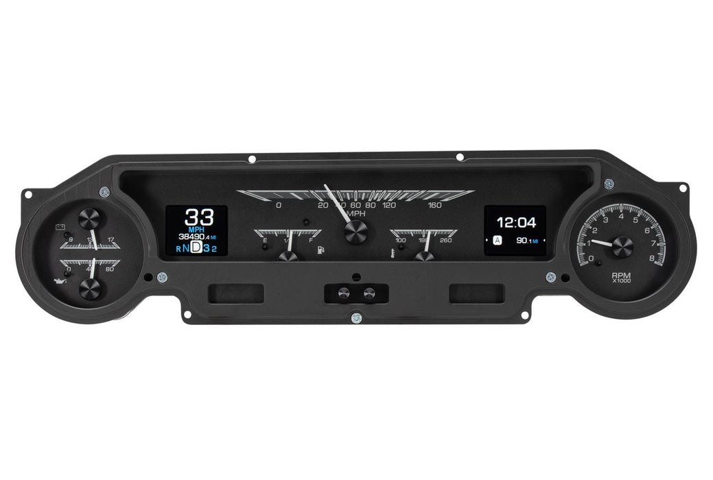 Dakota Digital Dakota Digital HDX Direct-Fit Analog Gauge Systems HDX-64F-FAL-K Autofit