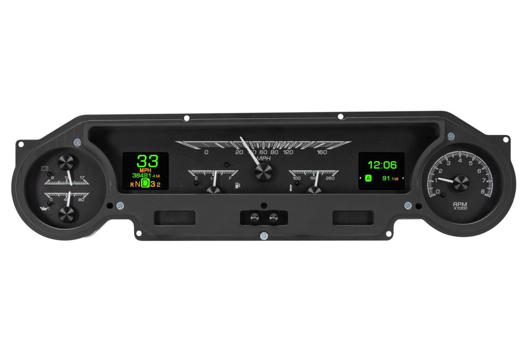 Dakota Digital Dakota Digital HDX Direct-Fit Analog Gauge Systems HDX-64F-FAL-K Autofit