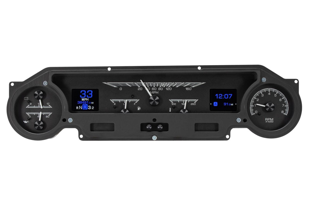 Dakota Digital Dakota Digital HDX Direct-Fit Analog Gauge Systems HDX-64F-FAL-K Autofit