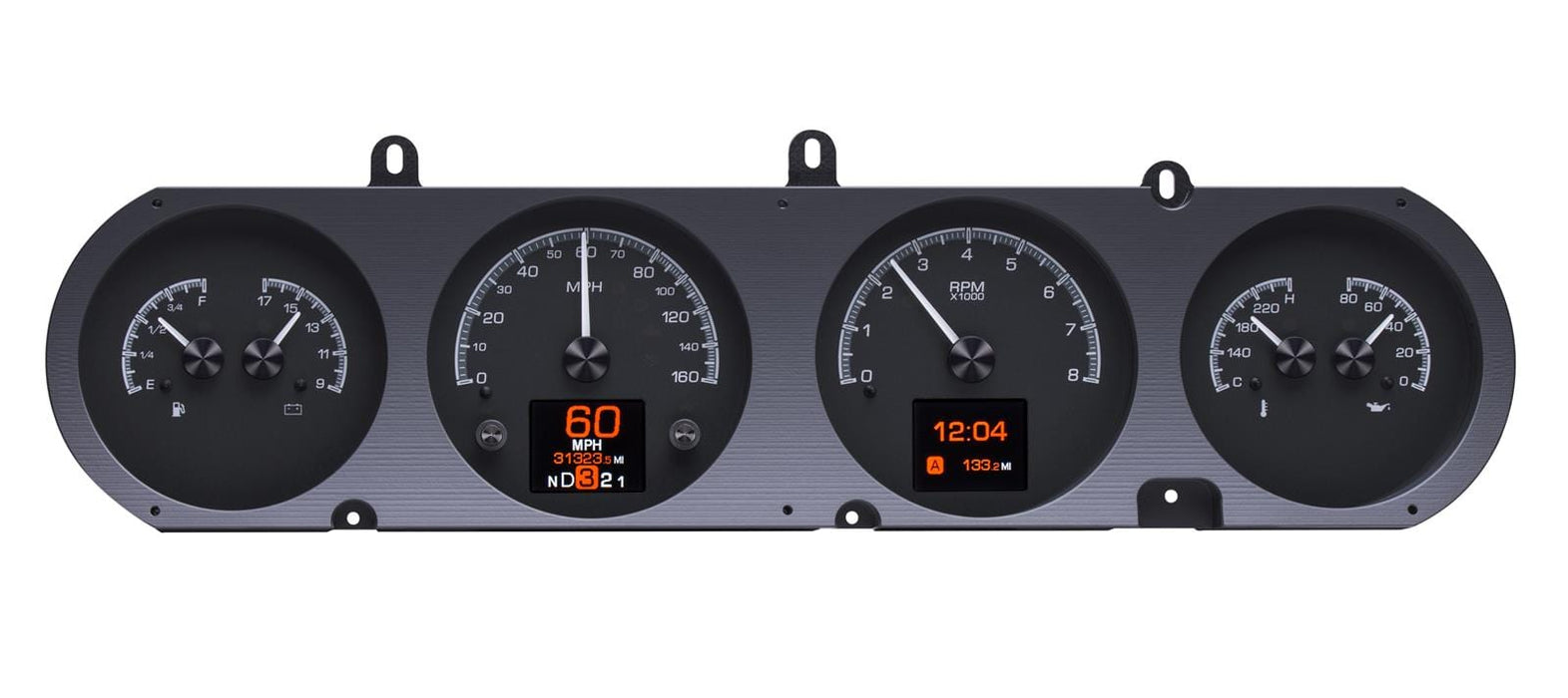 Dakota Digital Dakota Digital HDX Direct-Fit Analog Gauge Systems HDX-64P-GTO-K Autofit
