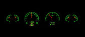 Dakota Digital Dakota Digital HDX Direct-Fit Analog Gauge Systems HDX-64P-GTO-K Autofit