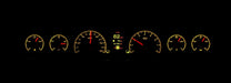 Dakota Digital Dakota Digital HDX Direct-Fit Analog Gauge Systems HDX-66C-CVL-K Autofit