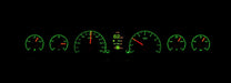 Dakota Digital Dakota Digital HDX Direct-Fit Analog Gauge Systems HDX-66C-CVL-K Autofit