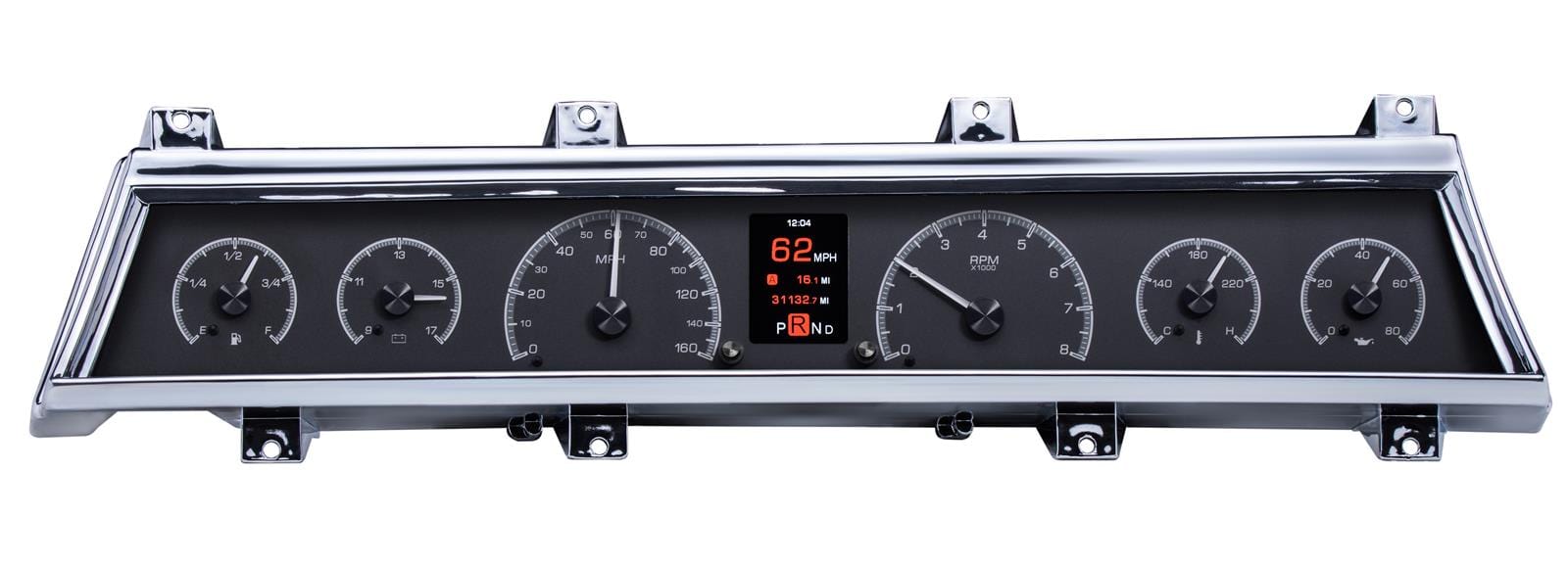 Dakota Digital Dakota Digital HDX Direct-Fit Analog Gauge Systems HDX-66C-CVL-K Autofit