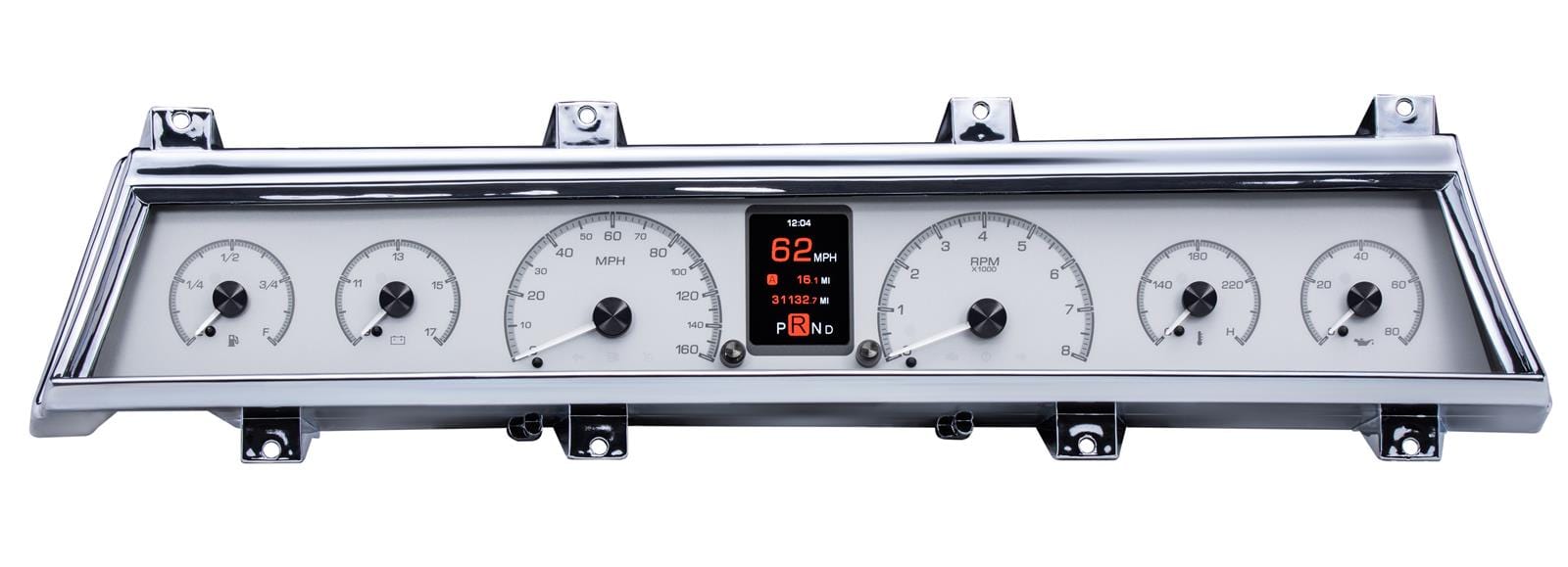Dakota Digital Dakota Digital HDX Direct-Fit Analog Gauge Systems HDX-66C-CVL-S Autofit
