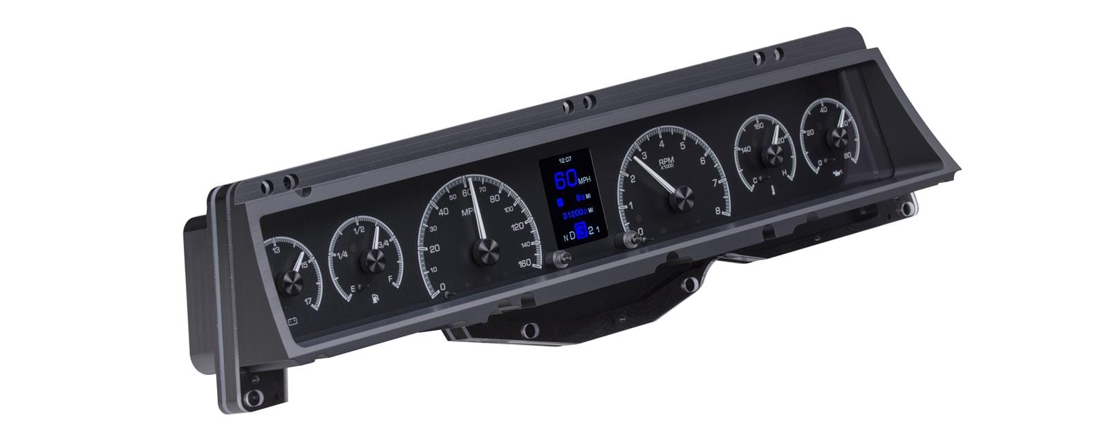 Dakota Digital Dakota Digital HDX Direct-Fit Analog Gauge Systems HDX-66C-NOV-K Autofit
