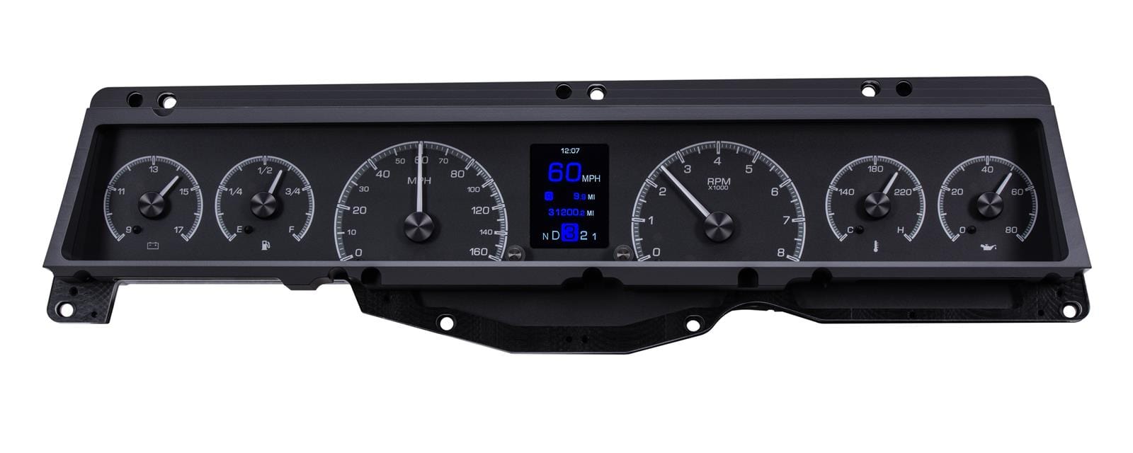 Dakota Digital Dakota Digital HDX Direct-Fit Analog Gauge Systems HDX-66C-NOV-K Autofit