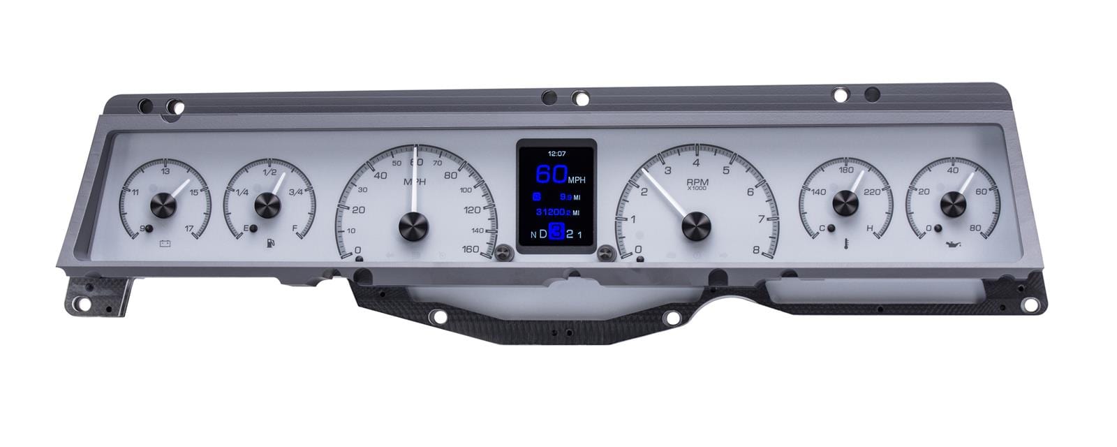 Dakota Digital Dakota Digital HDX Direct-Fit Analog Gauge Systems HDX-66C-NOV-S Autofit