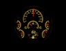 Dakota Digital Dakota Digital HDX Direct-Fit Analog Gauge Systems HDX-66F-BRO-S Autofit