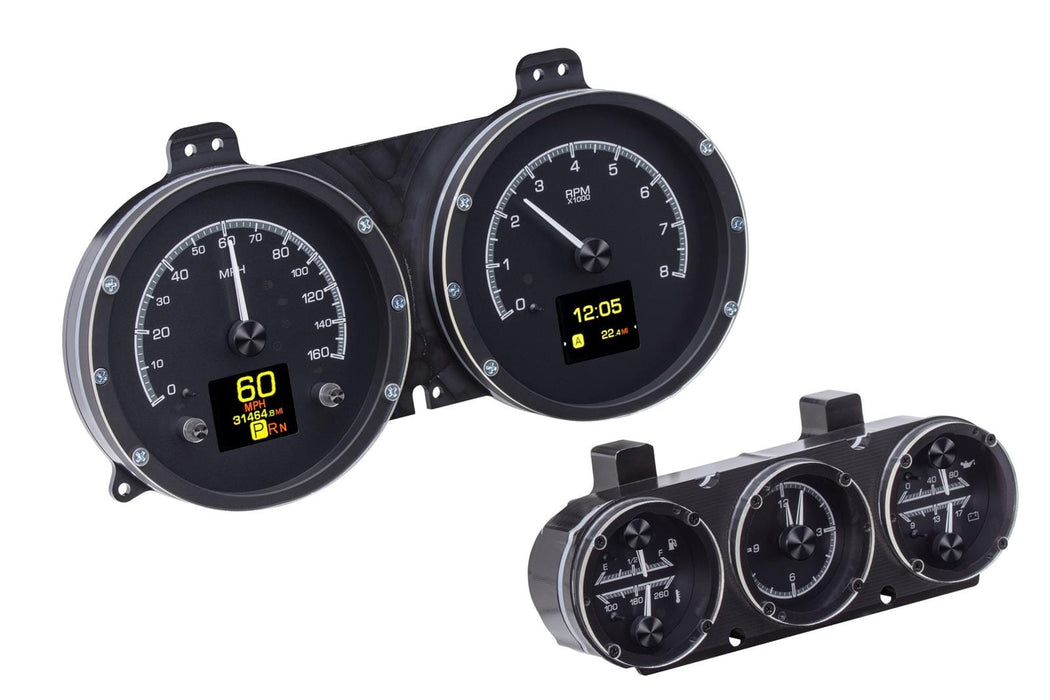 Dakota Digital Dakota Digital HDX Direct-Fit Analog Gauge Systems HDX-67C-CAC-K Autofit