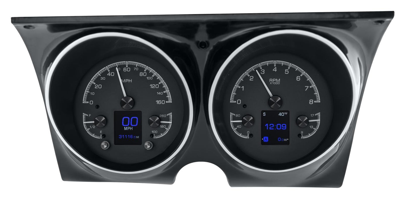 Dakota Digital Dakota Digital HDX Direct-Fit Analog Gauge Systems HDX-67C-CAM-K Autofit
