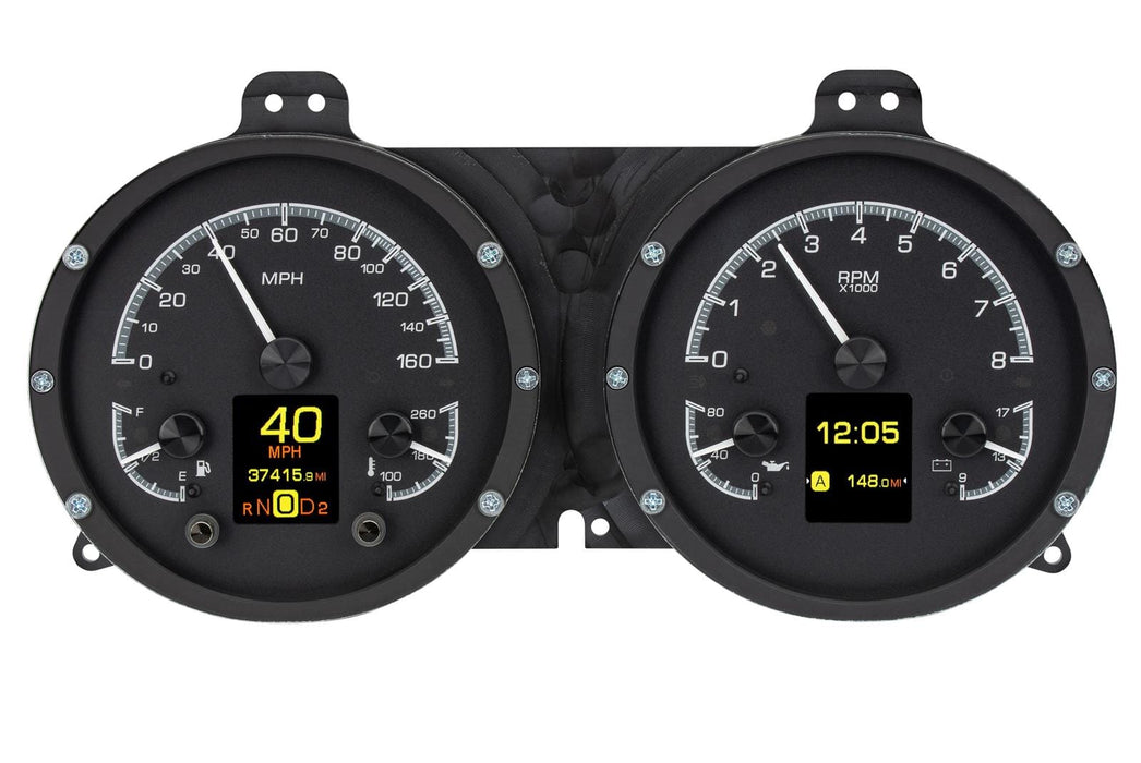 Dakota Digital Dakota Digital HDX Direct-Fit Analog Gauge Systems HDX-67C-CAM-K Autofit