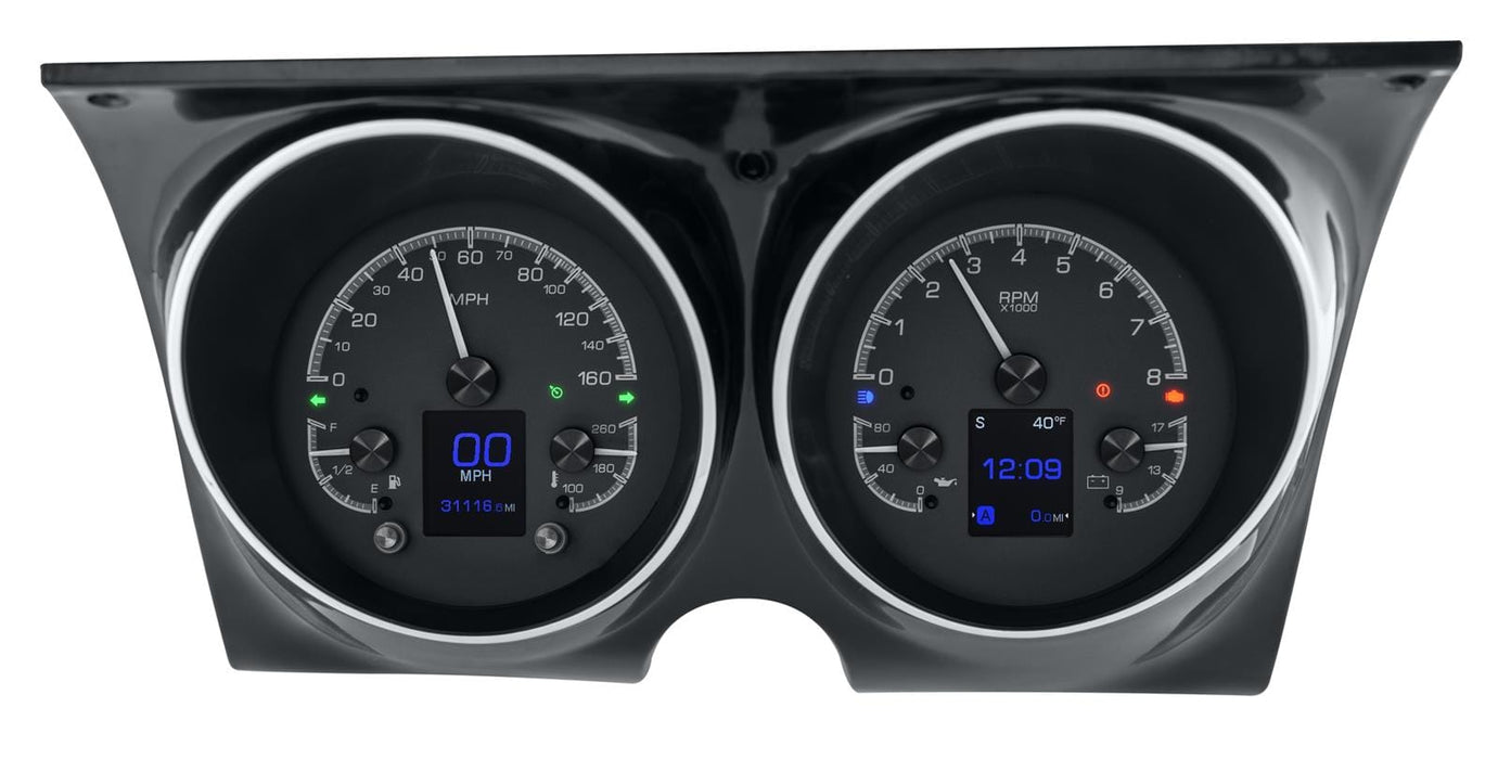 Dakota Digital Dakota Digital HDX Direct-Fit Analog Gauge Systems HDX-67C-CAM-K Autofit