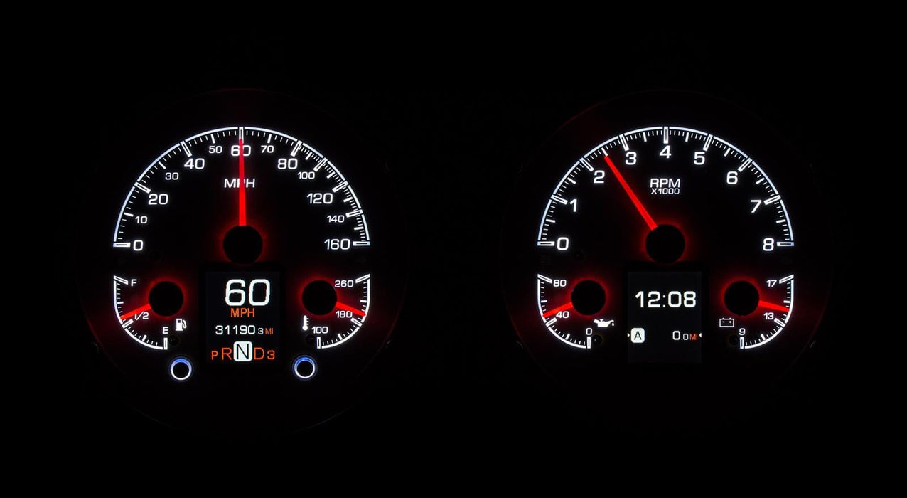 Dakota Digital Dakota Digital HDX Direct-Fit Analog Gauge Systems HDX-67C-CAM-K Autofit