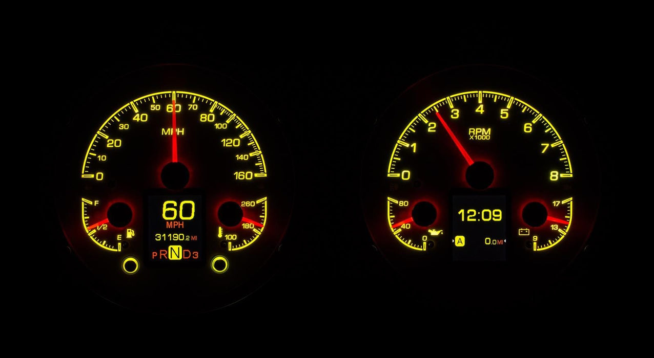 Dakota Digital Dakota Digital HDX Direct-Fit Analog Gauge Systems HDX-67C-CAM-K Autofit