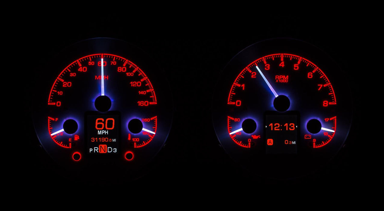 Dakota Digital Dakota Digital HDX Direct-Fit Analog Gauge Systems HDX-67C-CAM-S Autofit