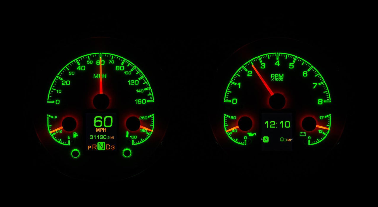 Dakota Digital Dakota Digital HDX Direct-Fit Analog Gauge Systems HDX-67C-CAM-S Autofit