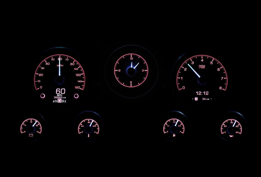 Dakota Digital Dakota Digital HDX Direct-Fit Analog Gauge Systems HDX-67C-PU-K Autofit