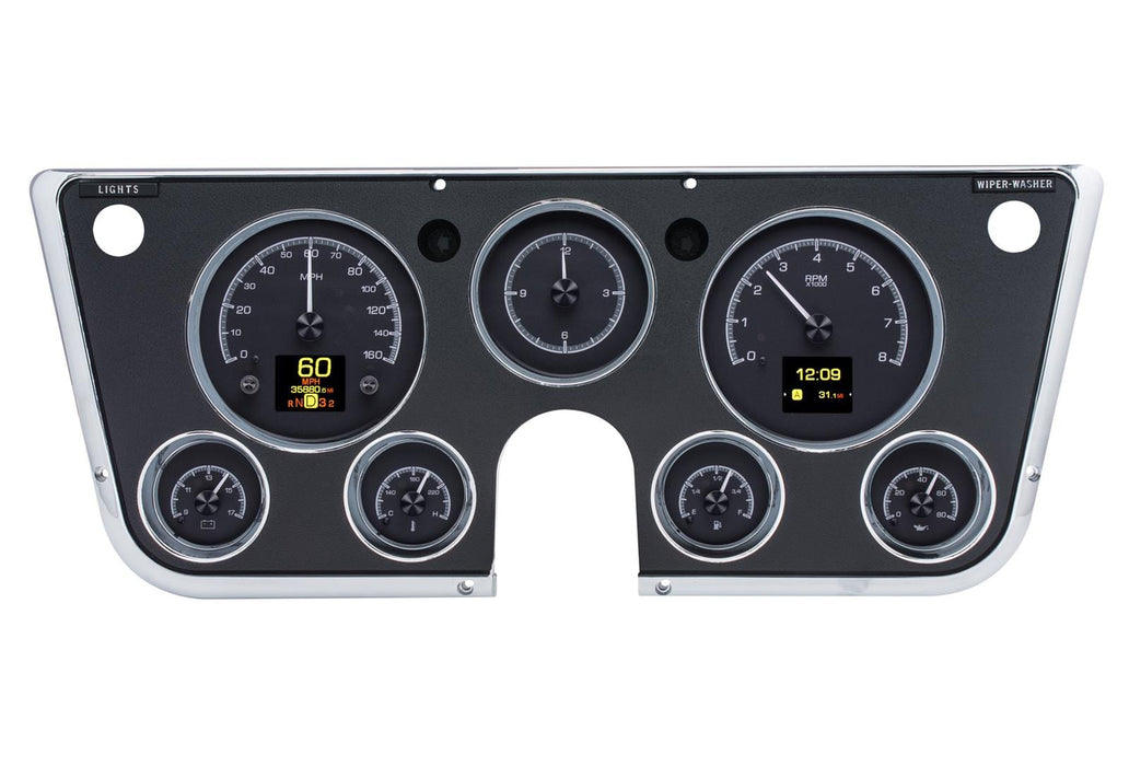 Dakota Digital Dakota Digital HDX Direct-Fit Analog Gauge Systems HDX-67C-PU-K Autofit