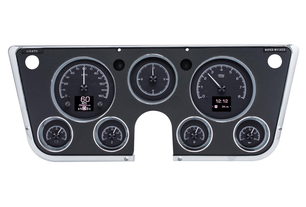 Dakota Digital Dakota Digital HDX Direct-Fit Analog Gauge Systems HDX-67C-PU-K Autofit