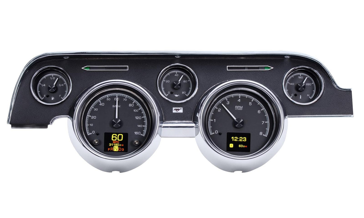 Dakota Digital Dakota Digital HDX Direct-Fit Analog Gauge Systems HDX-67F-MUS-K Autofit