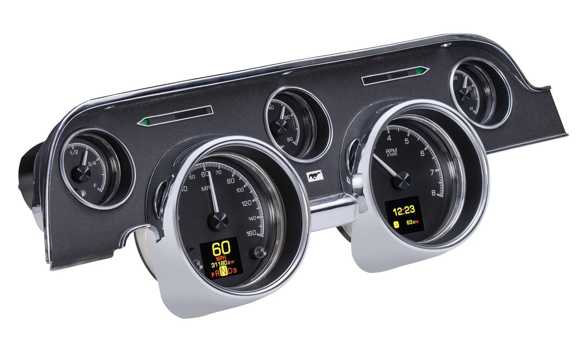 Dakota Digital Dakota Digital HDX Direct-Fit Analog Gauge Systems HDX-67F-MUS-K Autofit