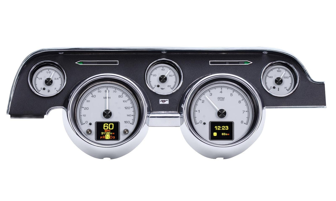 Dakota Digital Dakota Digital HDX Direct-Fit Analog Gauge Systems HDX-67F-MUS-S Autofit