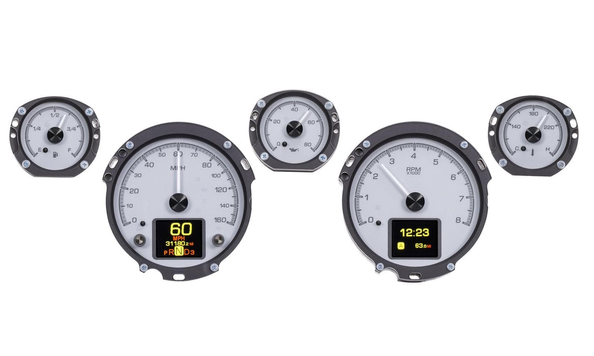 Dakota Digital Dakota Digital HDX Direct-Fit Analog Gauge Systems HDX-67F-MUS-S Autofit