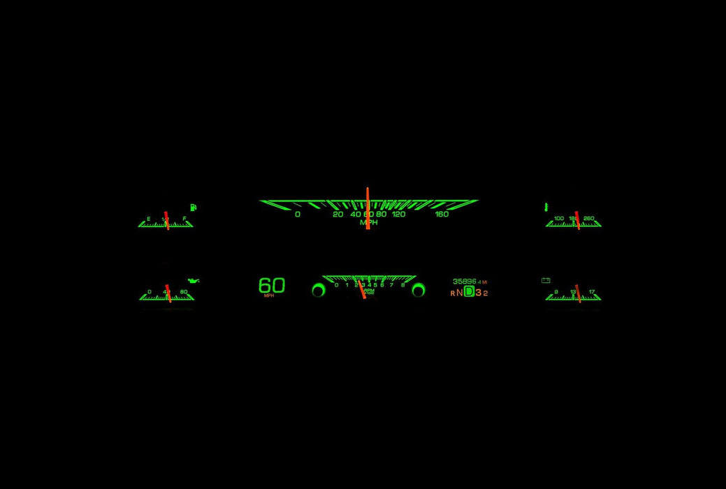 Dakota Digital Dakota Digital HDX Direct-Fit Analog Gauge Systems HDX-67F-PU-S Autofit