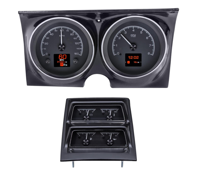Dakota Digital Dakota Digital HDX Direct-Fit Analog Gauge Systems HDX-68C-CAC-K Autofit