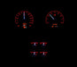 Dakota Digital Dakota Digital HDX Direct-Fit Analog Gauge Systems HDX-68C-CAC-K Autofit