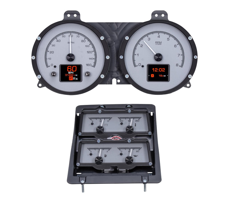 Dakota Digital Dakota Digital HDX Direct-Fit Analog Gauge Systems HDX-68C-CAC-S Autofit