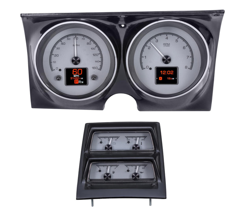 Dakota Digital Dakota Digital HDX Direct-Fit Analog Gauge Systems HDX-68C-CAC-S Autofit