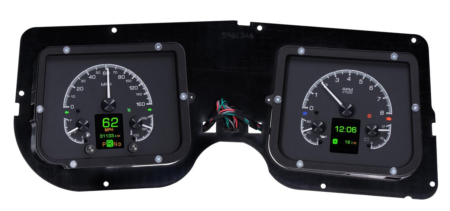 Dakota Digital Dakota Digital HDX Direct-Fit Analog Gauge Systems HDX-68C-CVL-K Autofit