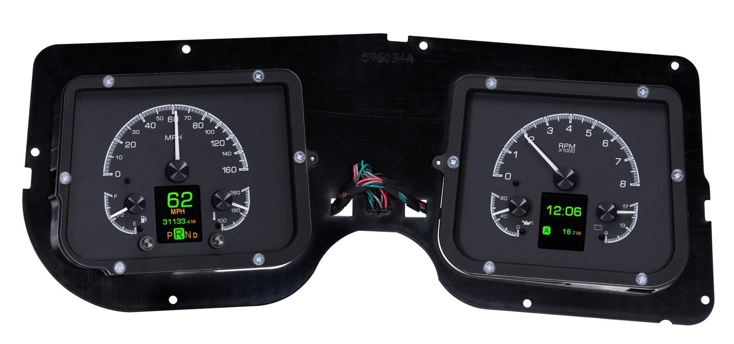 Dakota Digital Dakota Digital HDX Direct-Fit Analog Gauge Systems HDX-68C-CVL-K Autofit