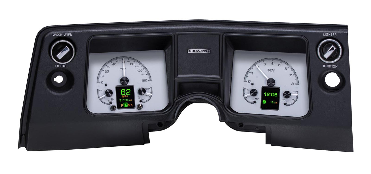 Dakota Digital Dakota Digital HDX Direct-Fit Analog Gauge Systems HDX-68C-CVL-S Autofit