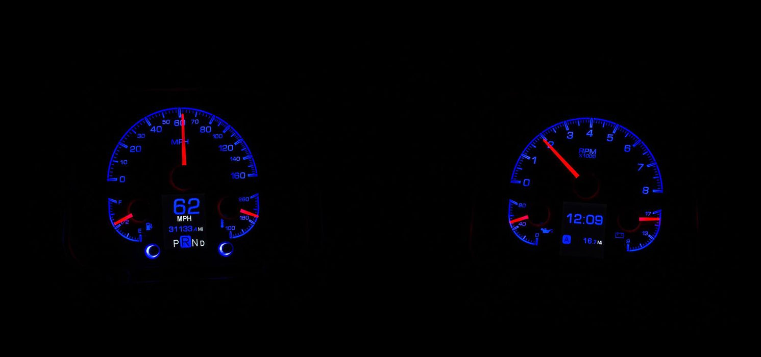 Dakota Digital Dakota Digital HDX Direct-Fit Analog Gauge Systems HDX-68C-CVL-S Autofit