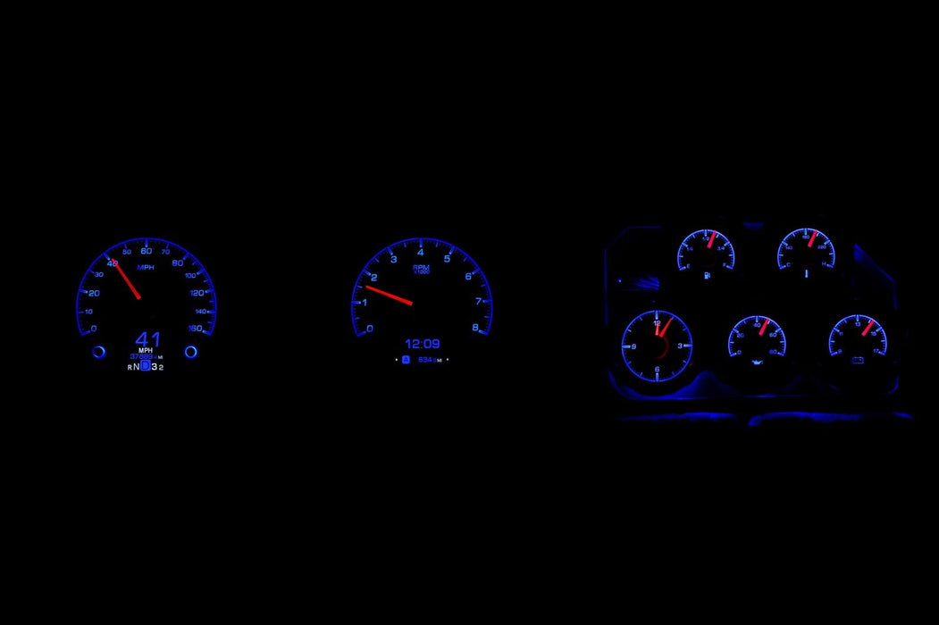 Dakota Digital Dakota Digital HDX Direct-Fit Analog Gauge Systems HDX-68C-VET-K Autofit