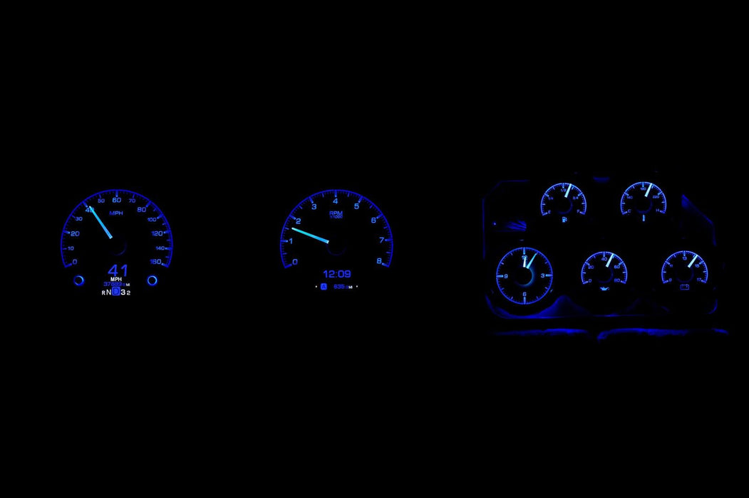 Dakota Digital Dakota Digital HDX Direct-Fit Analog Gauge Systems HDX-68C-VET-K Autofit