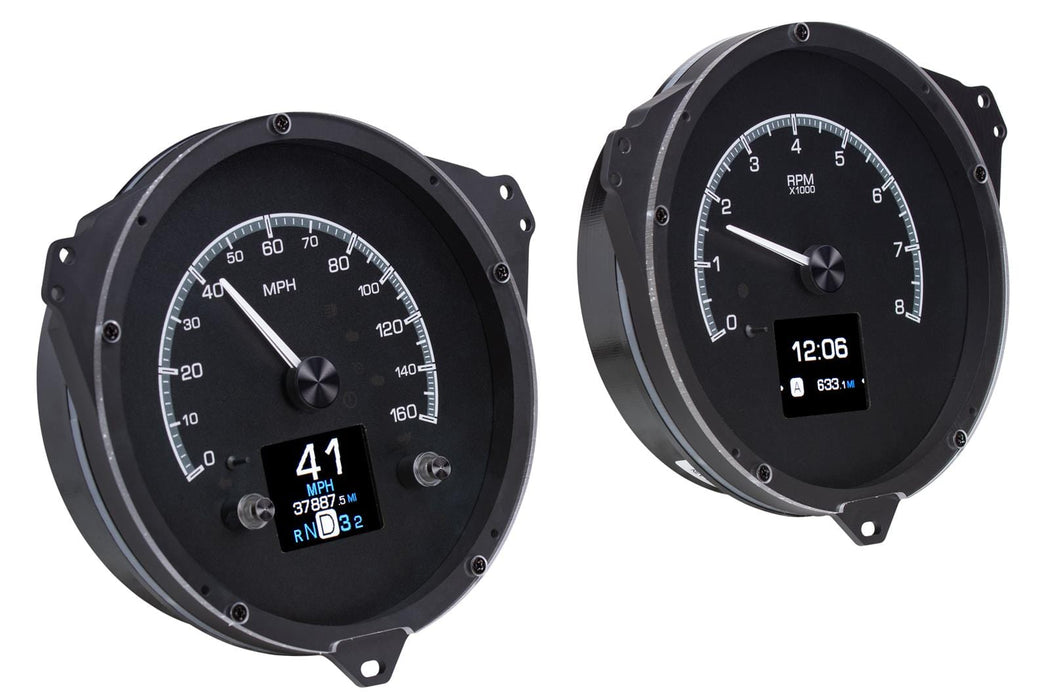 Dakota Digital Dakota Digital HDX Direct-Fit Analog Gauge Systems HDX-68C-VET-K Autofit