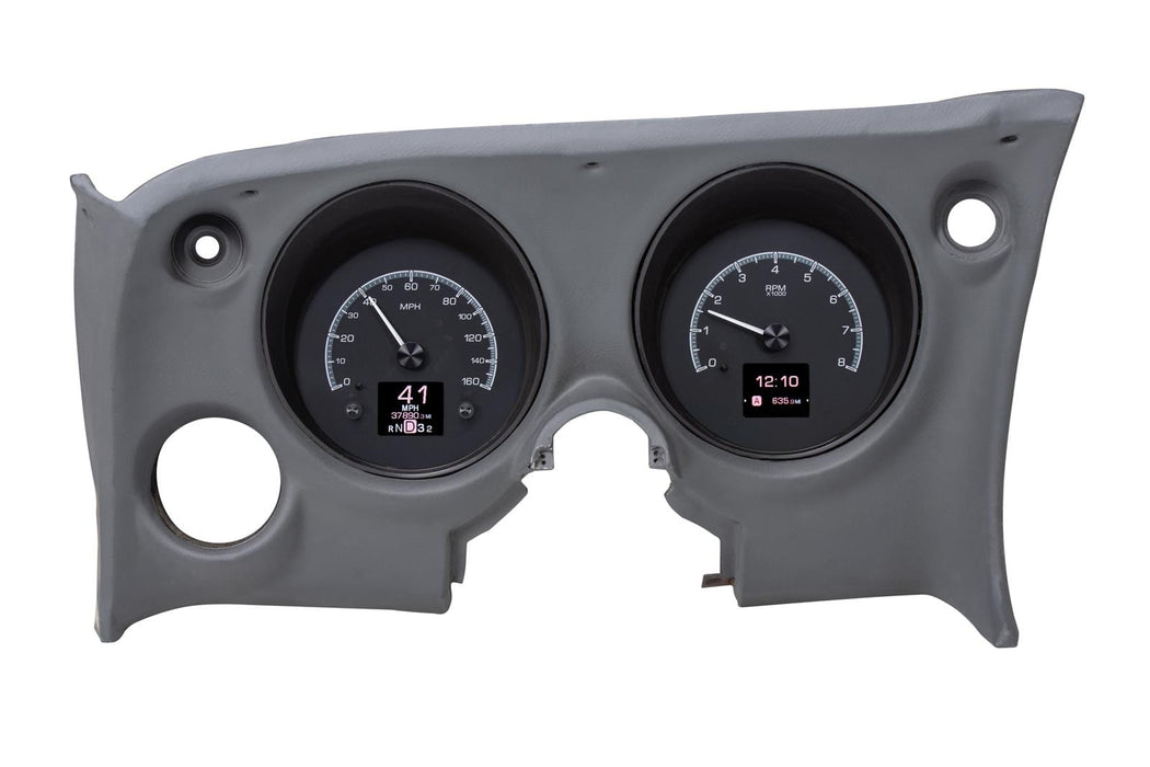 Dakota Digital Dakota Digital HDX Direct-Fit Analog Gauge Systems HDX-68C-VET-K Autofit