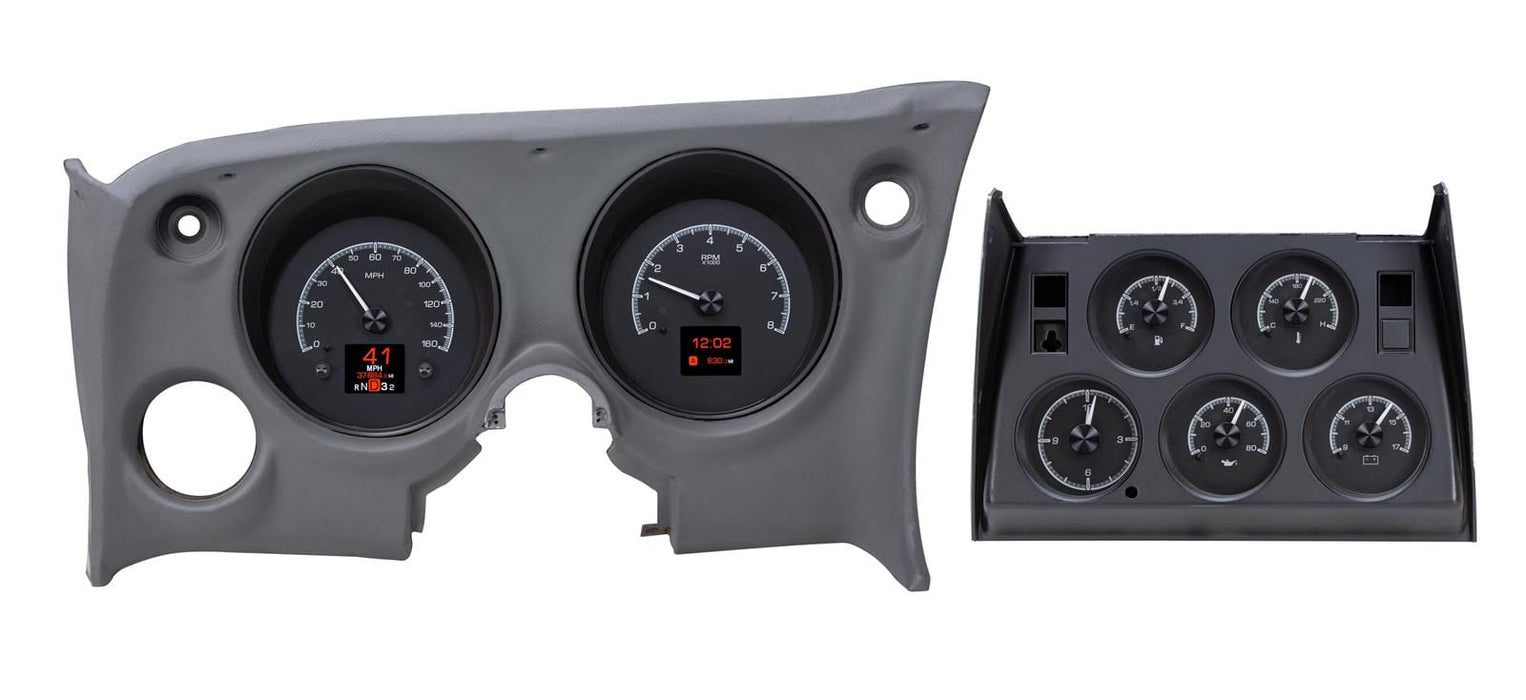 Dakota Digital Dakota Digital HDX Direct-Fit Analog Gauge Systems HDX-68C-VET-K Autofit