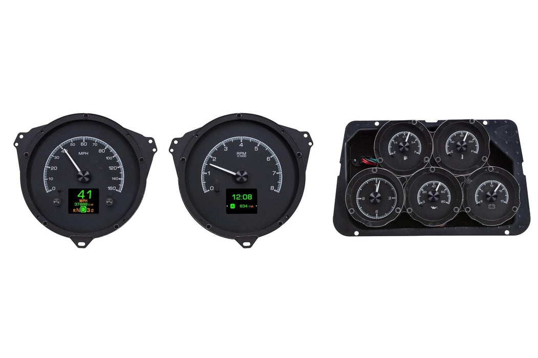 Dakota Digital Dakota Digital HDX Direct-Fit Analog Gauge Systems HDX-68C-VET-K Autofit