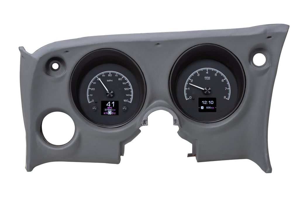 Dakota Digital Dakota Digital HDX Direct-Fit Analog Gauge Systems HDX-68C-VET-K Autofit