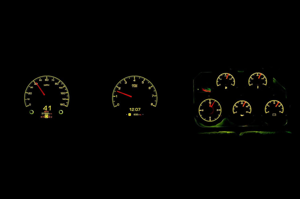 Dakota Digital Dakota Digital HDX Direct-Fit Analog Gauge Systems HDX-68C-VET-S Autofit
